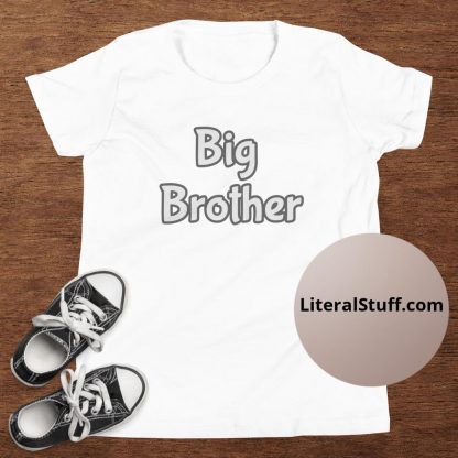 Big Brother Youth Short Sleeve Tee - Various Color Options - Image 3