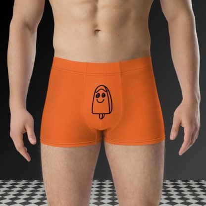 Summer Orange Cream Boxer Briefs - Plus Sizes