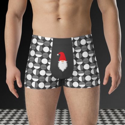 Santa Christmas MCM Inspired Boxer Briefs - Plus Sizes - Image 2