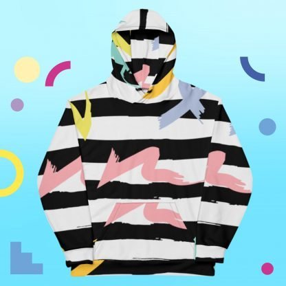 80s Vibe Unisex Hoodie - Image 2