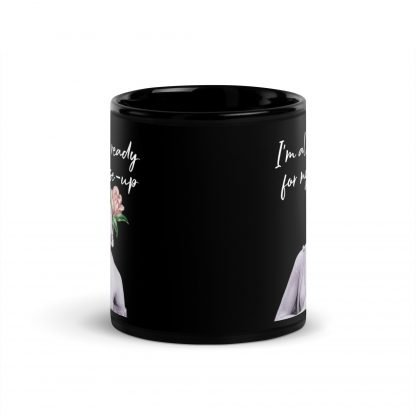 My Coffee Close-up Black Glossy Mug Cup 11oz or 15oz - Image 3