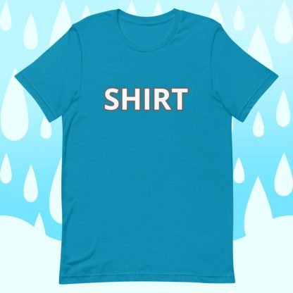 Shirt Shirt MInimalist White Font Unisex Tee - Color Options - Image 11