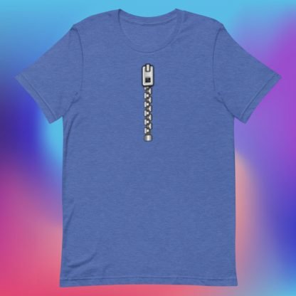 The Zipper Club Minimalist Statement Tee - Color Options - Image 2