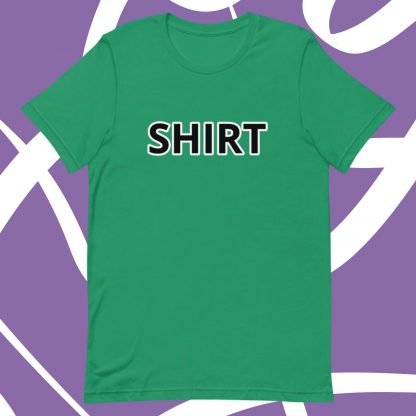 Shirt Shirt Minimalist Unisex Tee - Color Options - Image 4