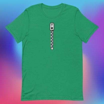 The Zipper Club Minimalist Statement Tee - Color Options - Image 3