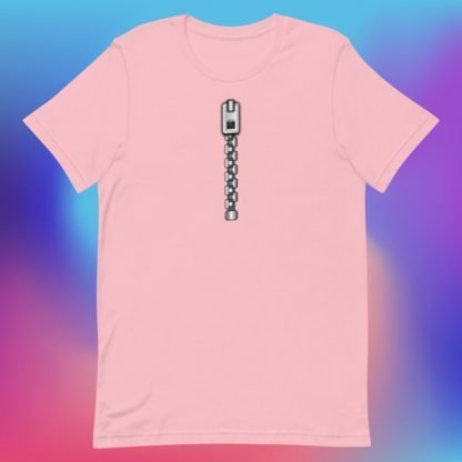 The Zipper Club Minimalist Statement Tee - Color Options - Image 4