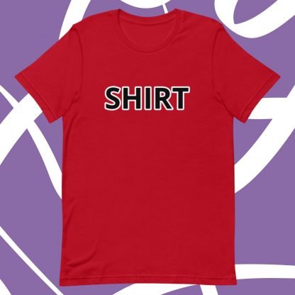 Shirt Shirt Minimalist Unisex Tee - Color Options - Image 5