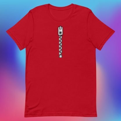 The Zipper Club Minimalist Statement Tee - Color Options - Image 5
