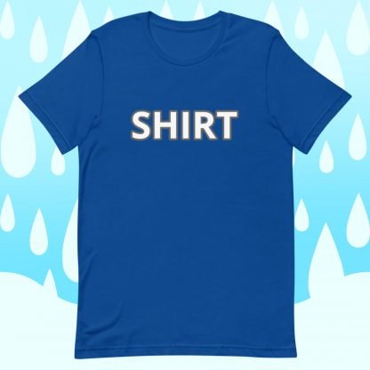 Shirt Shirt MInimalist White Font Unisex Tee - Color Options - Image 10