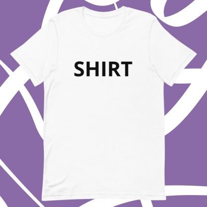 Shirt Shirt Minimalist Unisex Tee - Color Options - Image 7