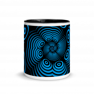 70s Vibe Cup Mug with Color Accent