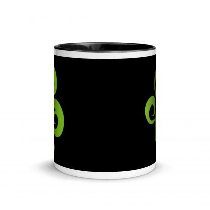 Celtic Inspired 90s Vibe Abstract Tree Design Mug Cup - Image 3