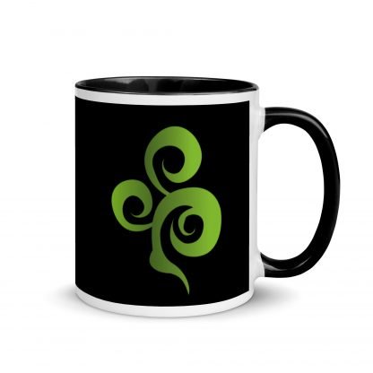Celtic Inspired 90s Vibe Abstract Tree Design Mug Cup