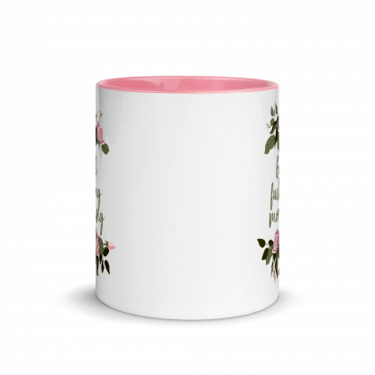 Good Fucking Morning Mug Cup with Pink Accent Color - Image 3