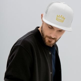 Crown 5 Panel Trucker Cap in Various Color/Combo Options