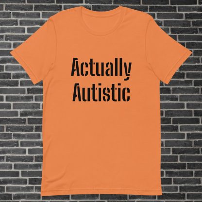 Actually Autistic Short Sleeve Lightweight Unisex t-shirt - Image 10