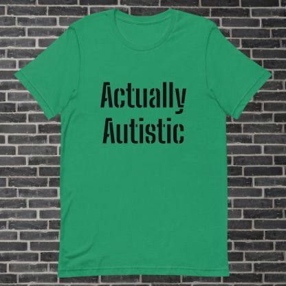 Actually Autistic Short Sleeve Lightweight Unisex t-shirt - Image 5