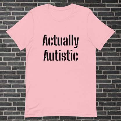 Actually Autistic Short Sleeve Lightweight Unisex t-shirt - Image 7