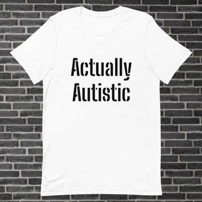 Actually Autistic Short Sleeve Lightweight Unisex t-shirt - Image 9